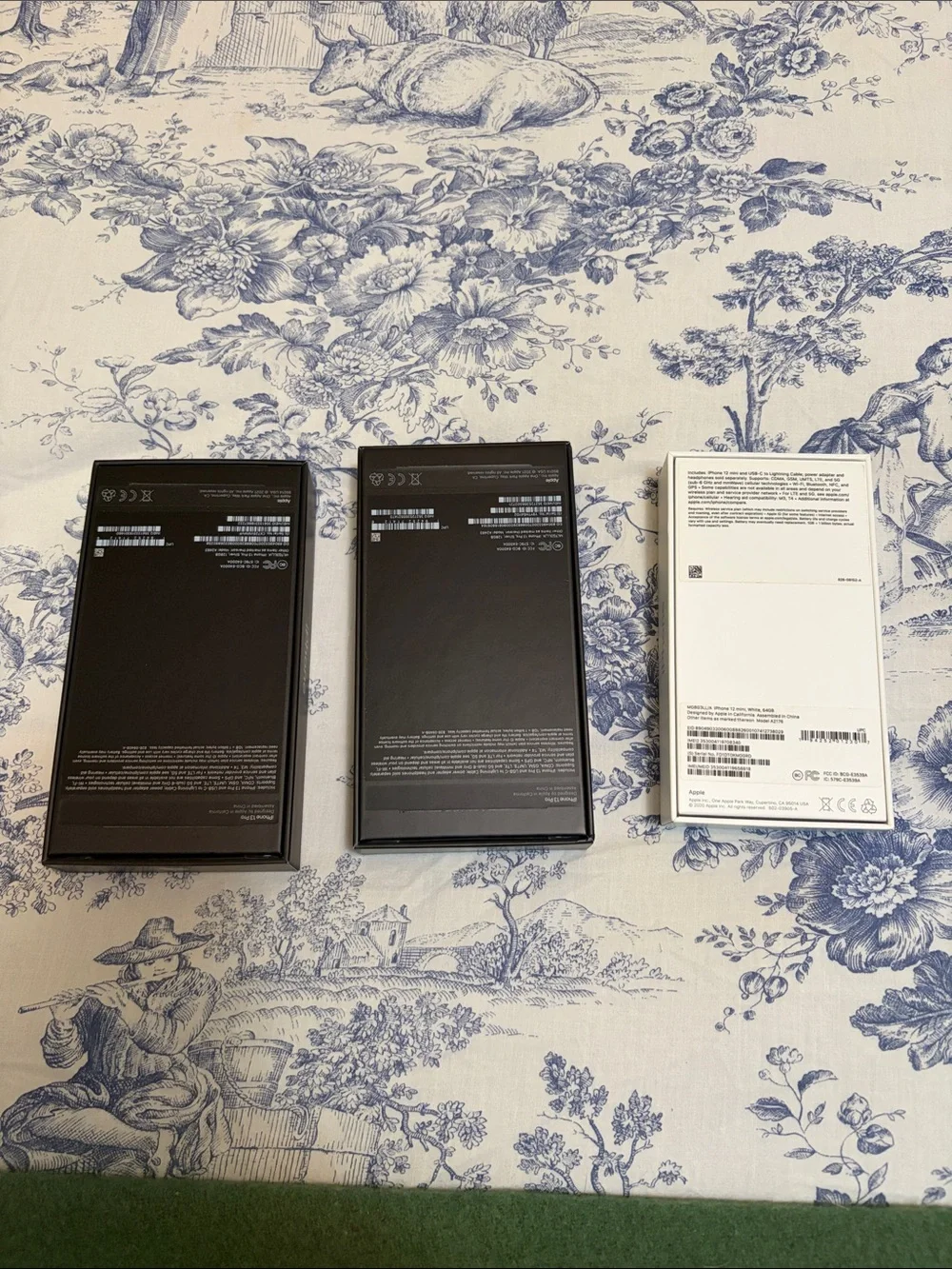 3 Empty IPhone Boxes 13 Pro and 12 mini